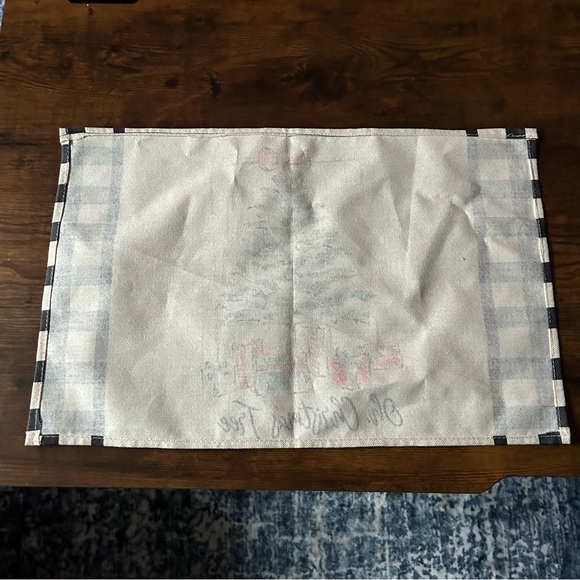 Christmas Canvas Placemats - 2pc Set - Picture 7 of 7